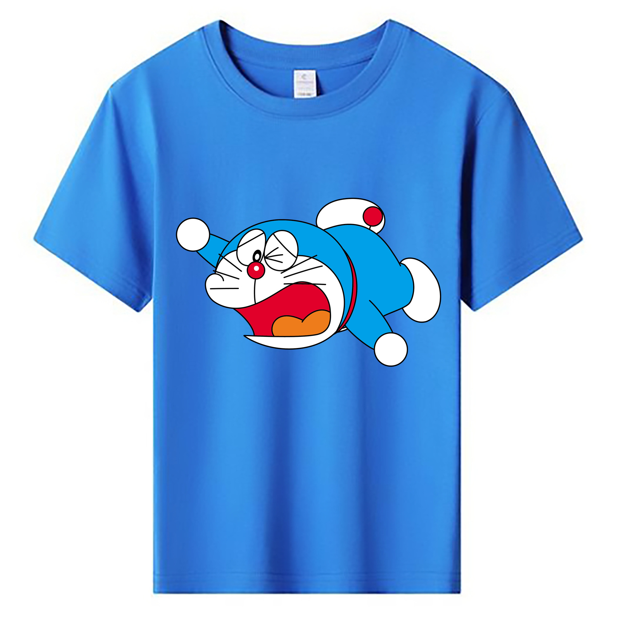 （画像用） ドラえもん Doraemon 綿100％キッズTシャツ（フロントプリント）
